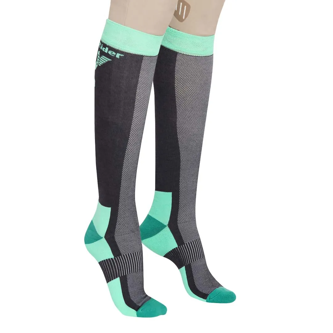 TuffRider Ladies Ventilated Knee Hi Socks