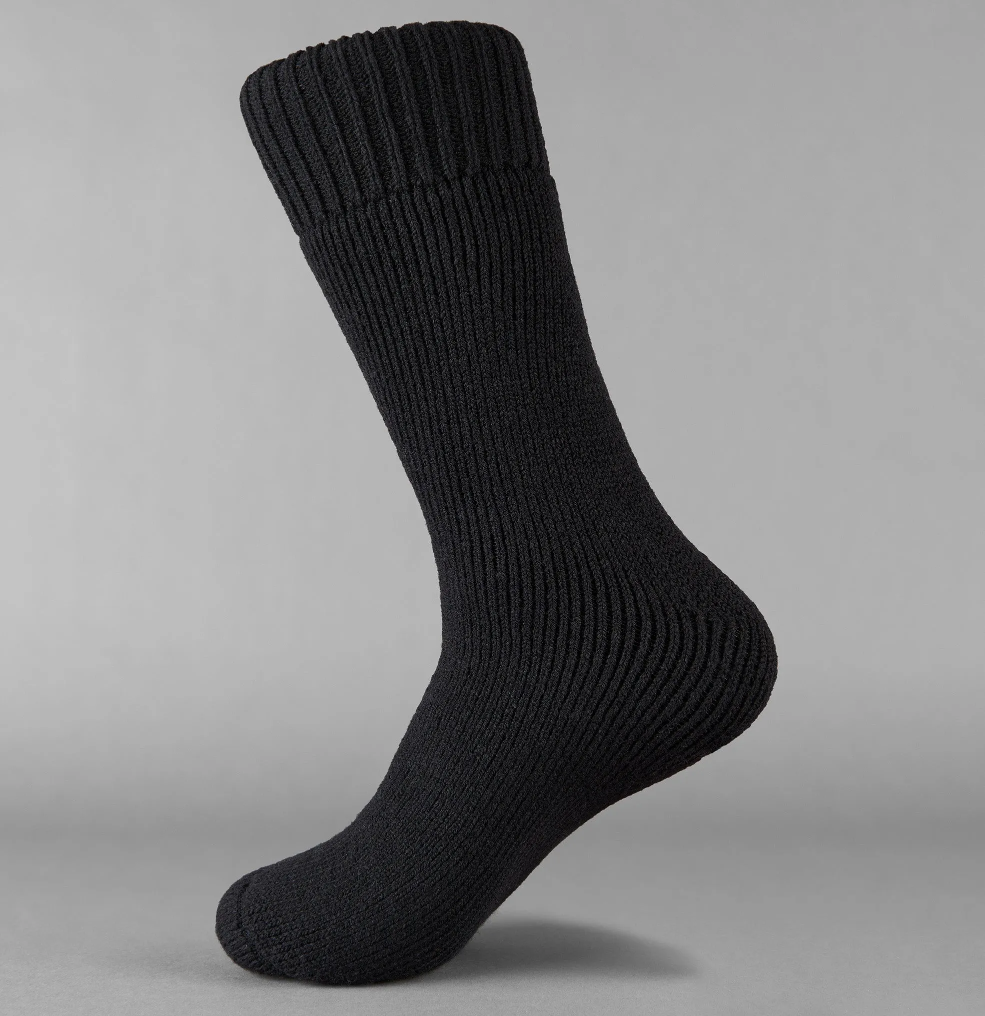 Ultra Warm Finnish Wool Socks - Black