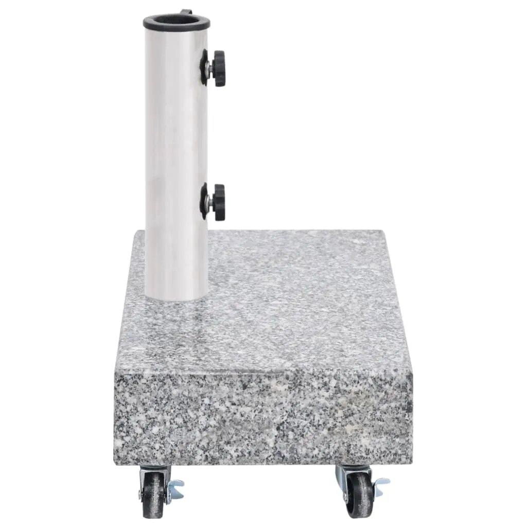 Umbrella Base Light Grey 45x25x8.3 cm Granite