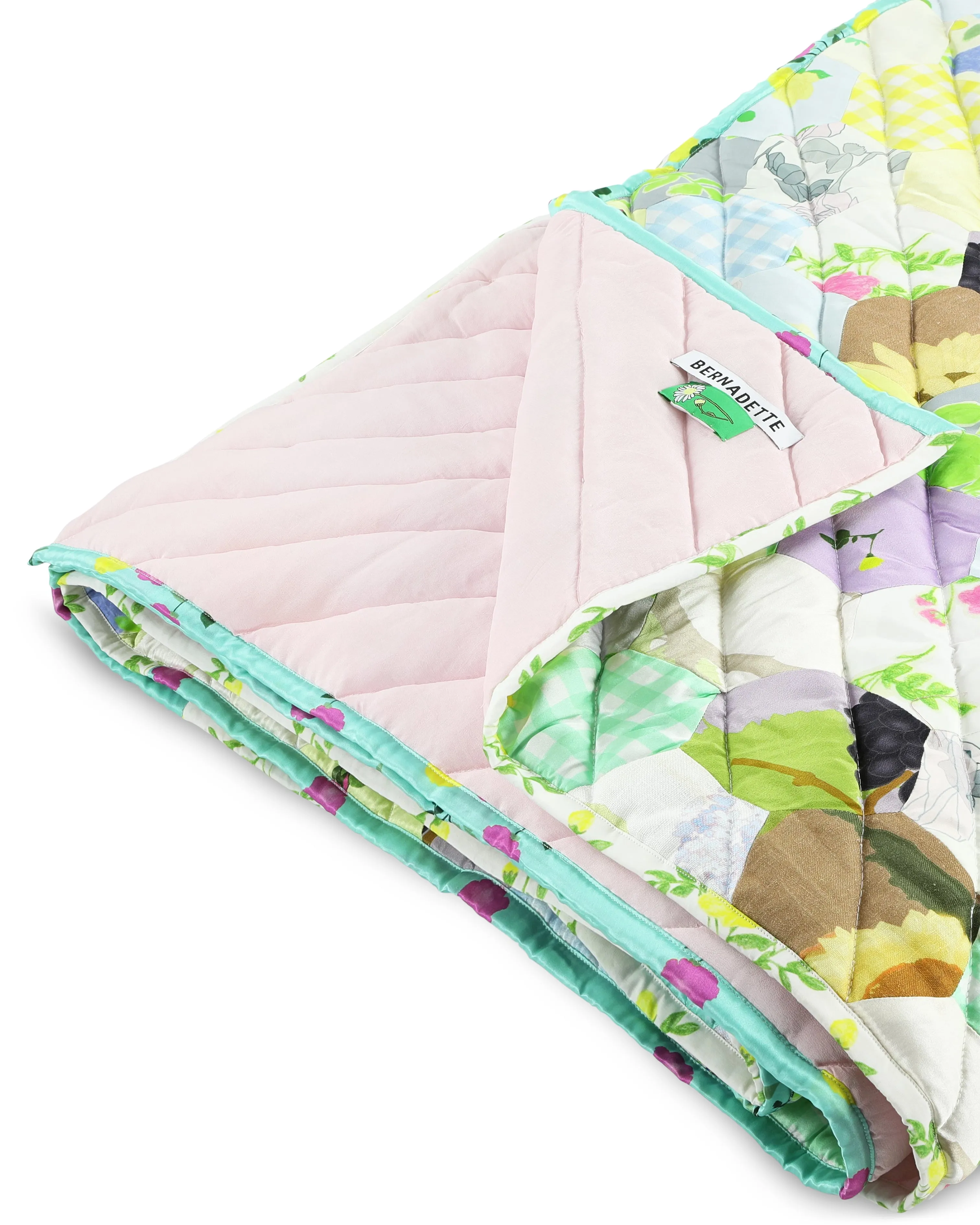 Upcycled Quilt - Pastel