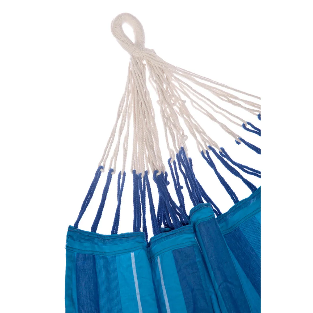 Verano Bright Blue 100% Cotton Hammock