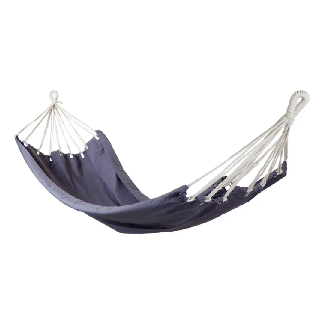 Verano Grey 100% Cotton Hammock