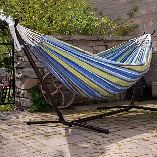 Vivere UHSDO9-24 Hammock, Oasis with Charcoal Frame