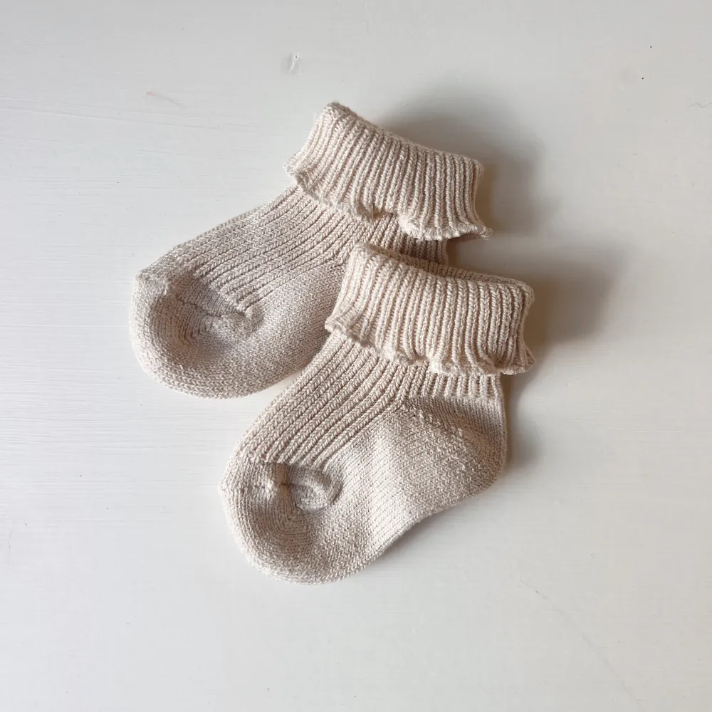 Warm Cotton Curling socks - Earthy colors