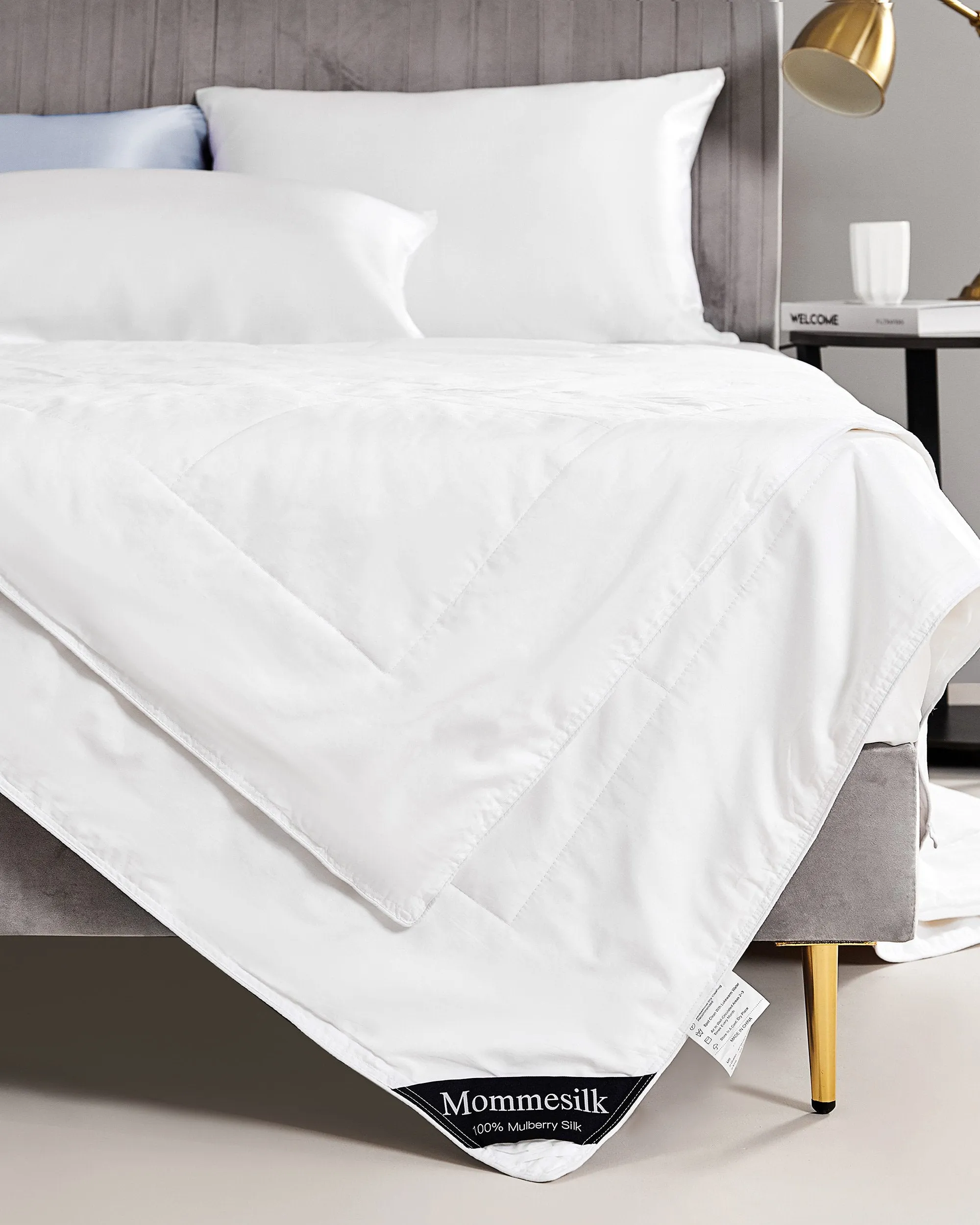 Washable Cotton Covered Silk Comforter