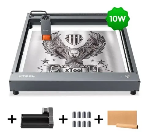 xTool D1: Higher Accuracy Diode DIY Laser Engraving & Cutting Machine 10W