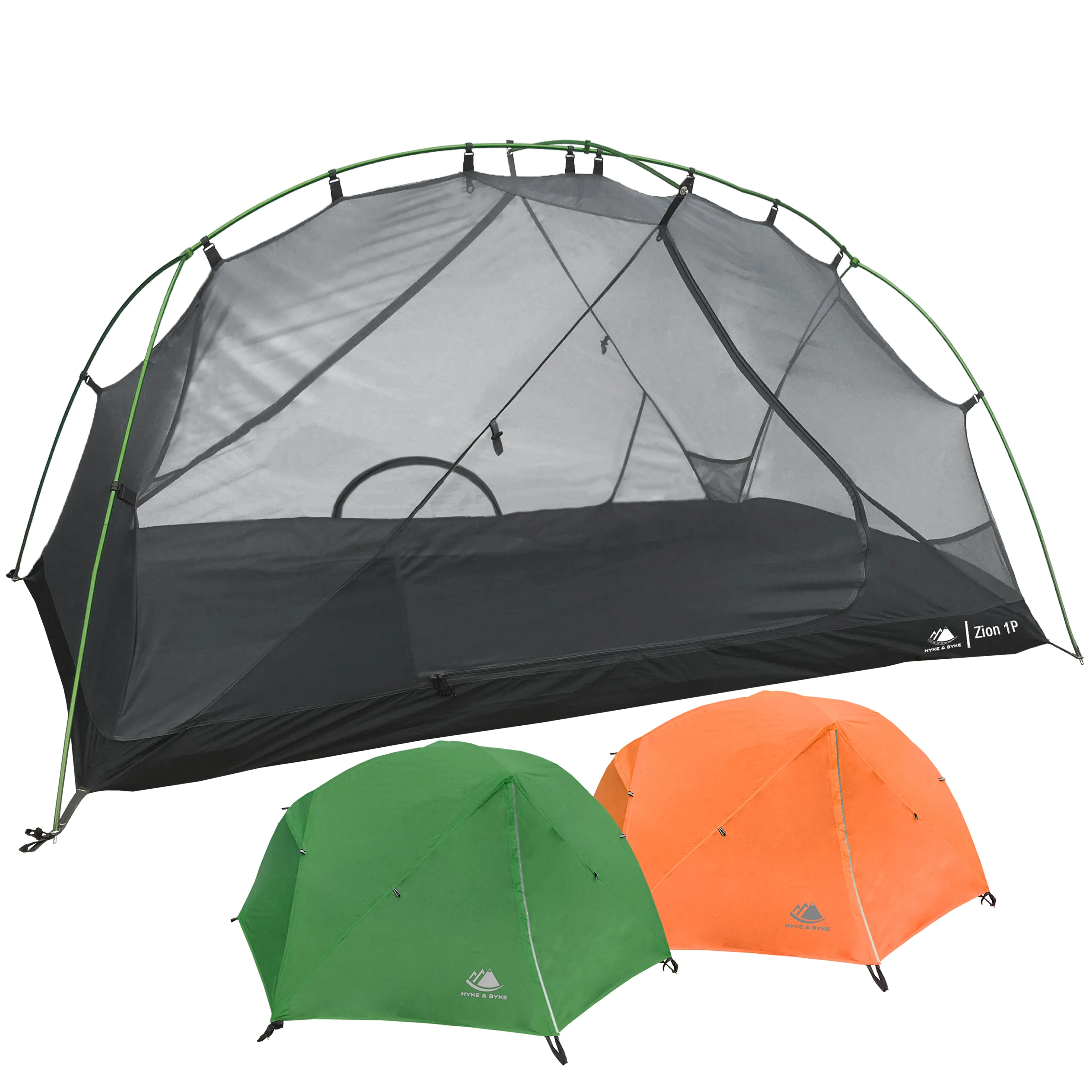 Zion 1 Person Backpacking Tent with Footprint